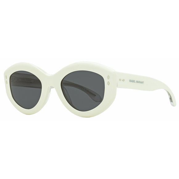 Isabel Marant Oval Sunglasses IM0105GS SZJIR Ivory 52mm - Picture 1 of 2